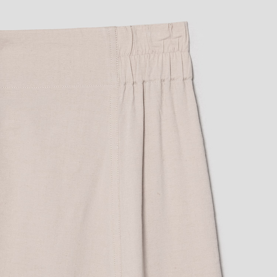 Theory Women Good Crunch Elastic Tulip Skirt - Straw