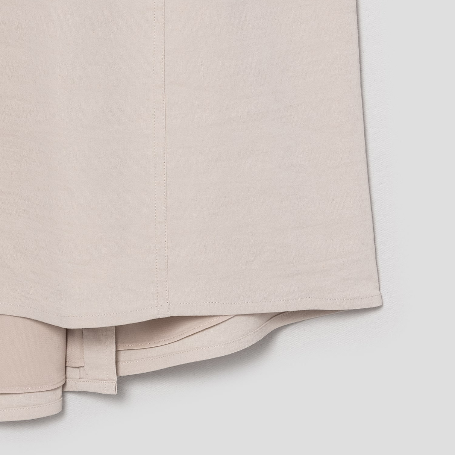 Theory Women Good Crunch Elastic Tulip Skirt - Straw