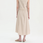 Theory Women Good Crunch Elastic Tulip Skirt - Straw