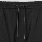 JUUN.J Nylon Twill Front Cargo Pants – Black