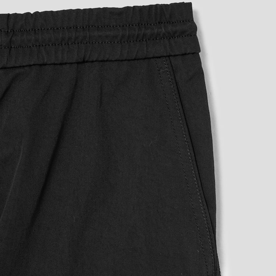 JUUN.J Nylon Twill Front Cargo Pants – Black