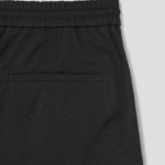 JUUN.J Nylon Twill Front Cargo Pants – Black