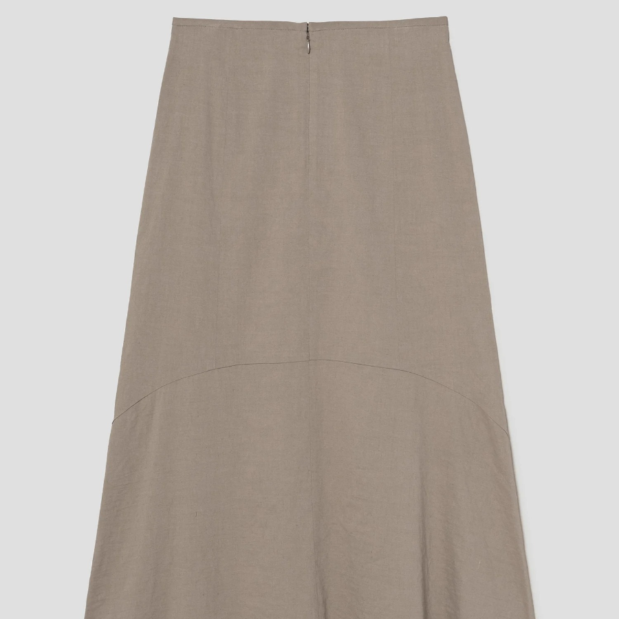 Theory Women Good Crunch Vivridge Skirt - Soft Taupe