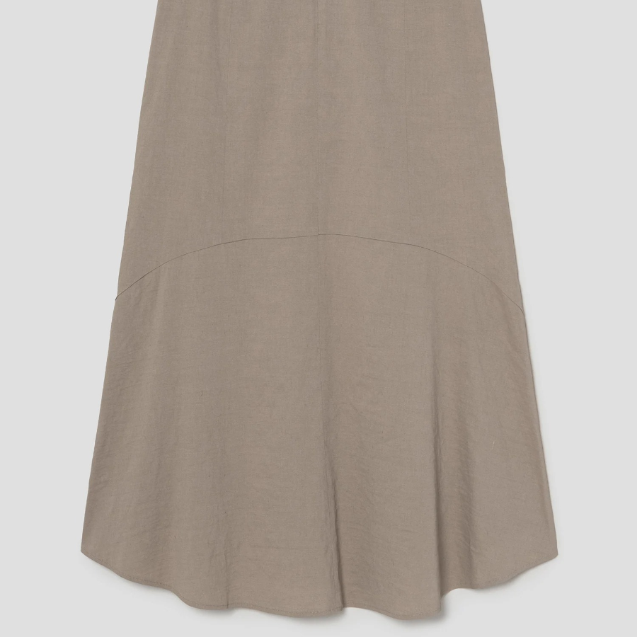 Theory Women Good Crunch Vivridge Skirt - Soft Taupe