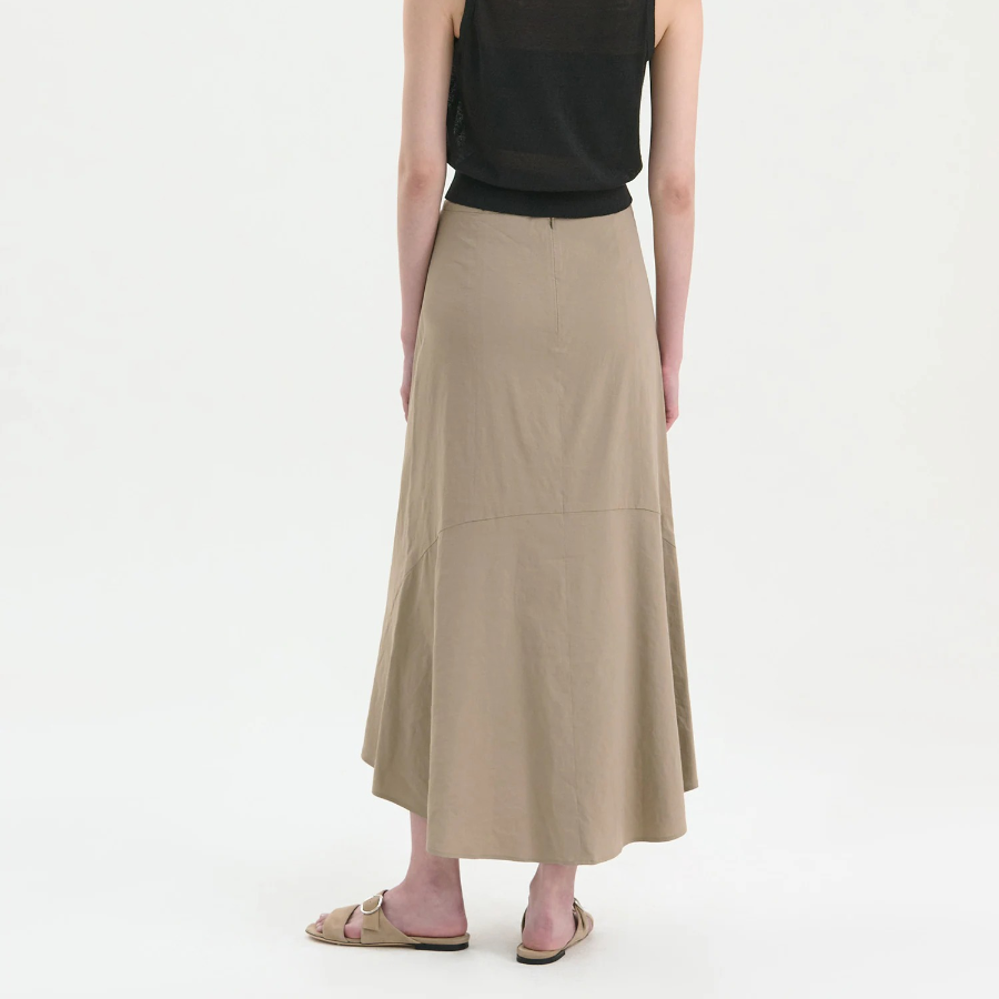 Theory Women Good Crunch Vivridge Skirt - Soft Taupe