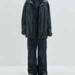 JUUN.J Ripstop Poly Puckering Cargo Pants – Black