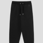 AMI (Unisex) Tonal ADC Jogging Pants – Wool Gabardine Black