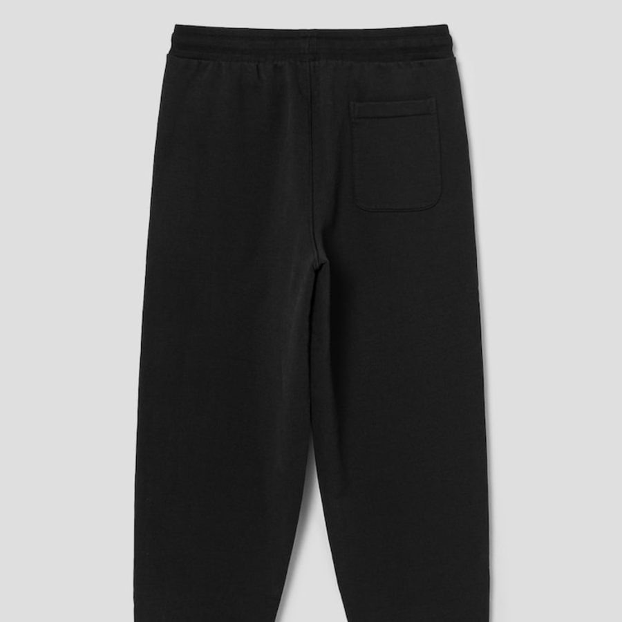 AMI (Unisex) Tonal ADC Jogging Pants – Wool Gabardine Black