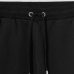 AMI (Unisex) Tonal ADC Jogging Pants – Wool Gabardine Black