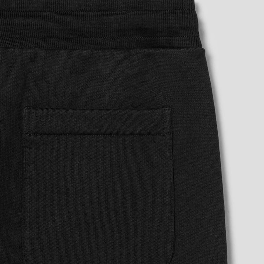 AMI (Unisex) Tonal ADC Jogging Pants – Wool Gabardine Black