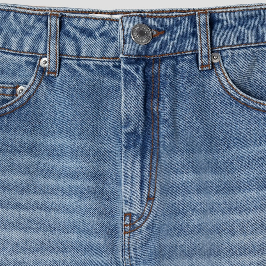 AMI Women Mini Denim Skirt – Used Blue