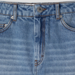 AMI Women Mini Denim Skirt – Used Blue