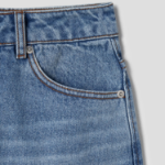 AMI Women Mini Denim Skirt – Used Blue