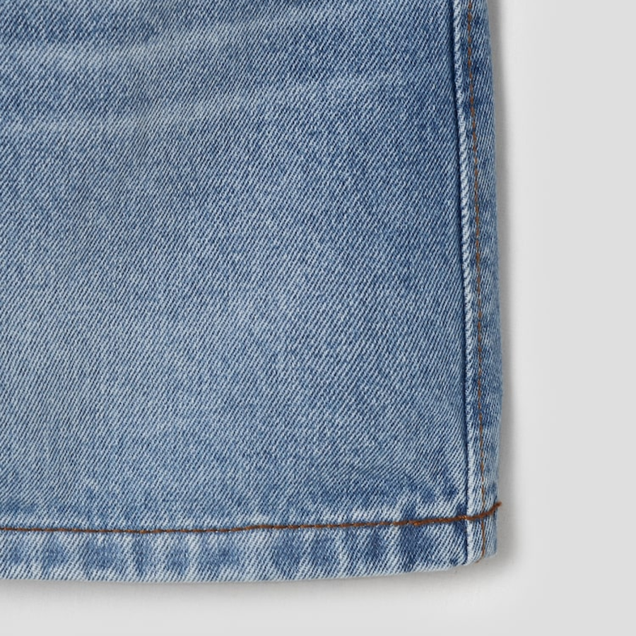 AMI Women Mini Denim Skirt – Used Blue