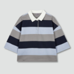 JAJU Rugby Short-Sleeve T-Shirt – Blue