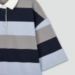 JAJU Rugby Short-Sleeve T-Shirt – Blue