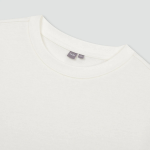 JAJU Smart Cotton Loose-Fit Half-Sleeve T-Shirt – White