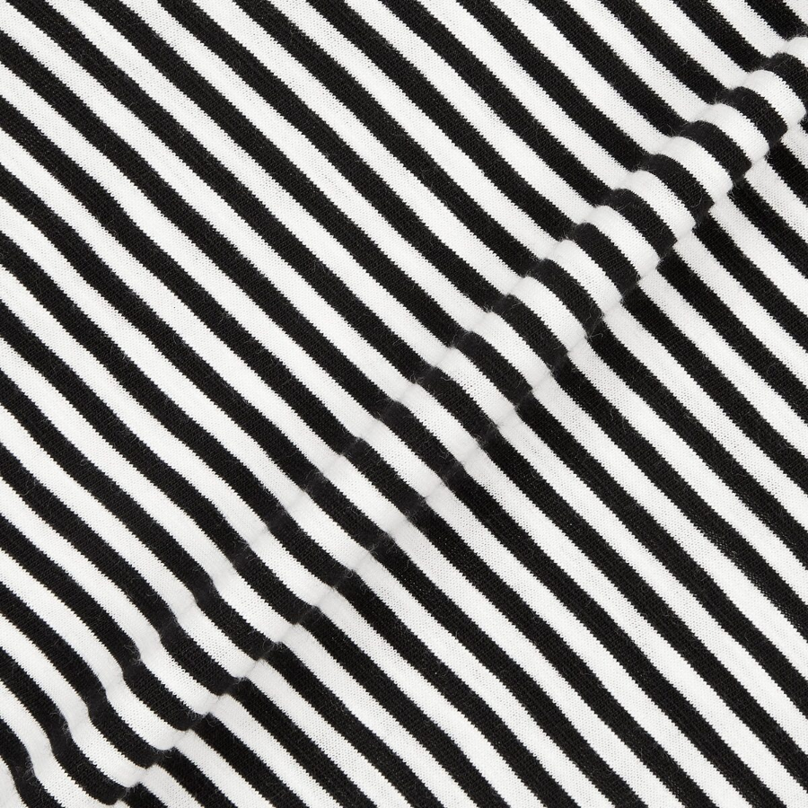 JAJU Slub Short-Sleeve T-Shirt – Jet Black