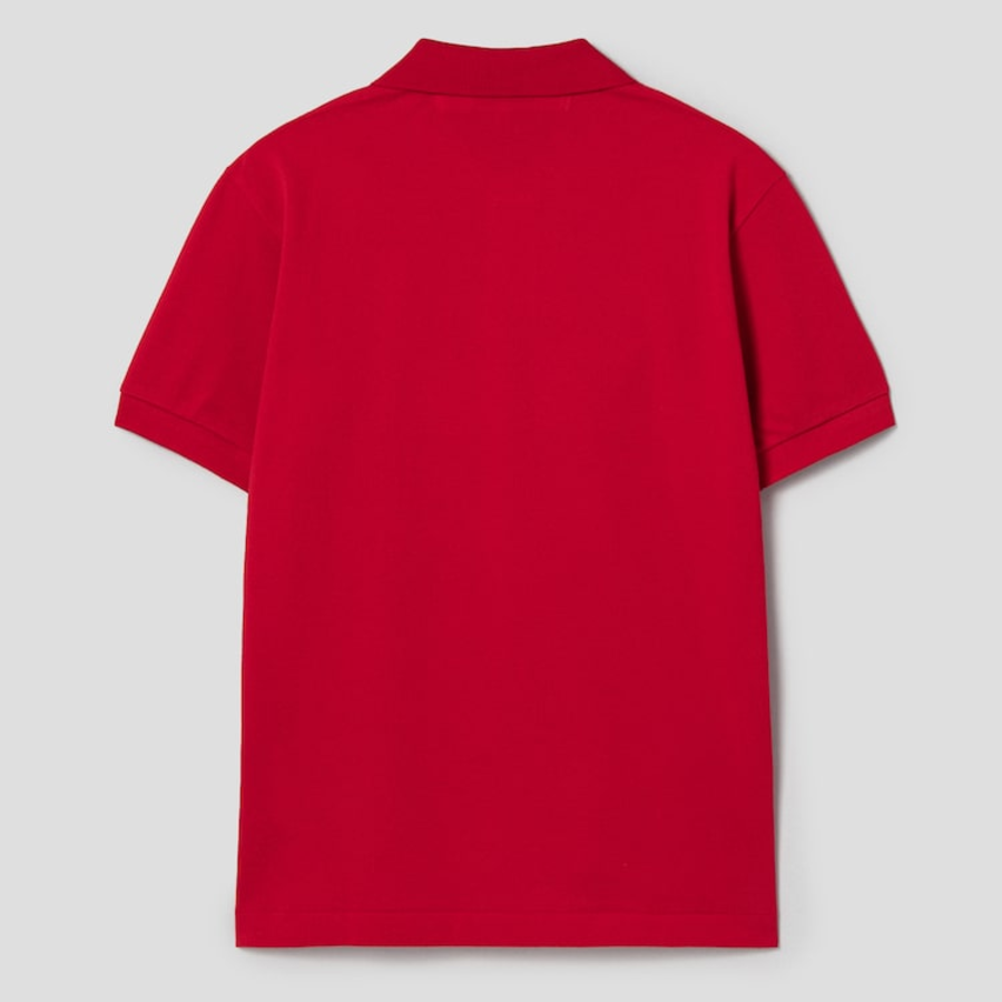 PLAY COMME des GARÇONS (Unisex) Red Heart Wappen Polo Shirt – Red