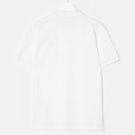 PLAY COMME des GARÇONS (Unisex) Red Heart Wappen Polo Shirt – White