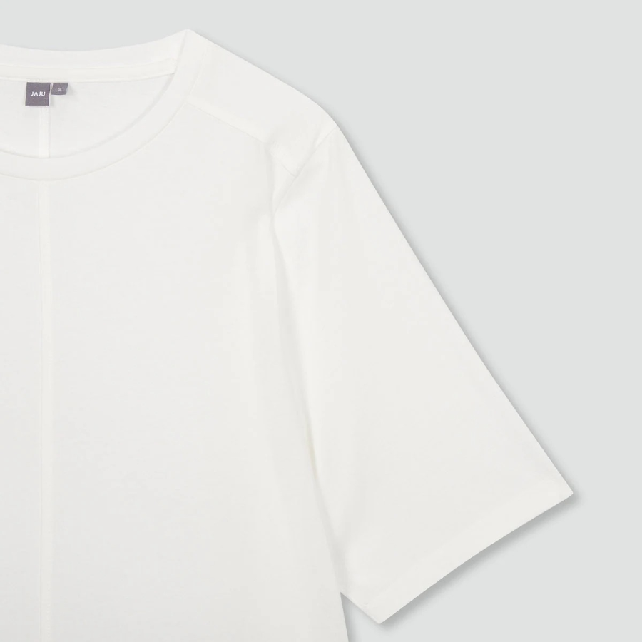 JAJU A‑Line T‑Shirt – White