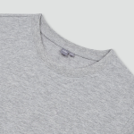 JAJU Slub Short-Sleeve T-Shirt – Melange Grey