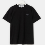 PLAY COMME des GARÇONS (Unisex) Black Heart Wappen T-Shirt – Black