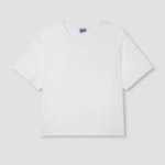 JAJU Smart Cotton Crop T-Shirt – White