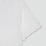 JAJU Smart Cotton Crop T-Shirt – White