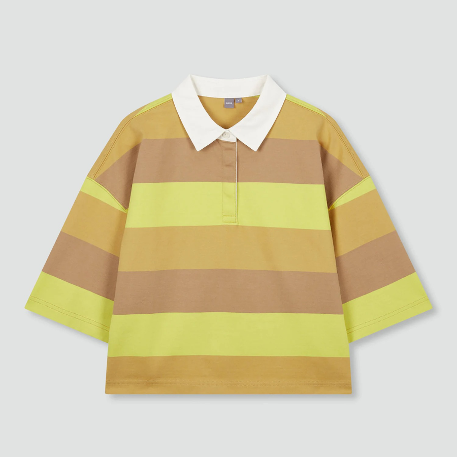 JAJU Rugby Short-Sleeve T-Shirt – Yellow