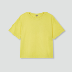 JAJU Smart Cotton Crop T-Shirt – Yellow