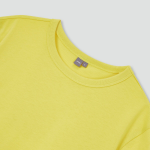 JAJU Smart Cotton Crop T-Shirt – Yellow