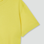 JAJU Smart Cotton Crop T-Shirt – Yellow