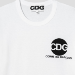 CDGCDGCDG Circle Logo Printed Short Sleeve T-Shirt – White