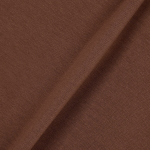 JAJU Cotton Stretch Crop T-Shirt – Brown