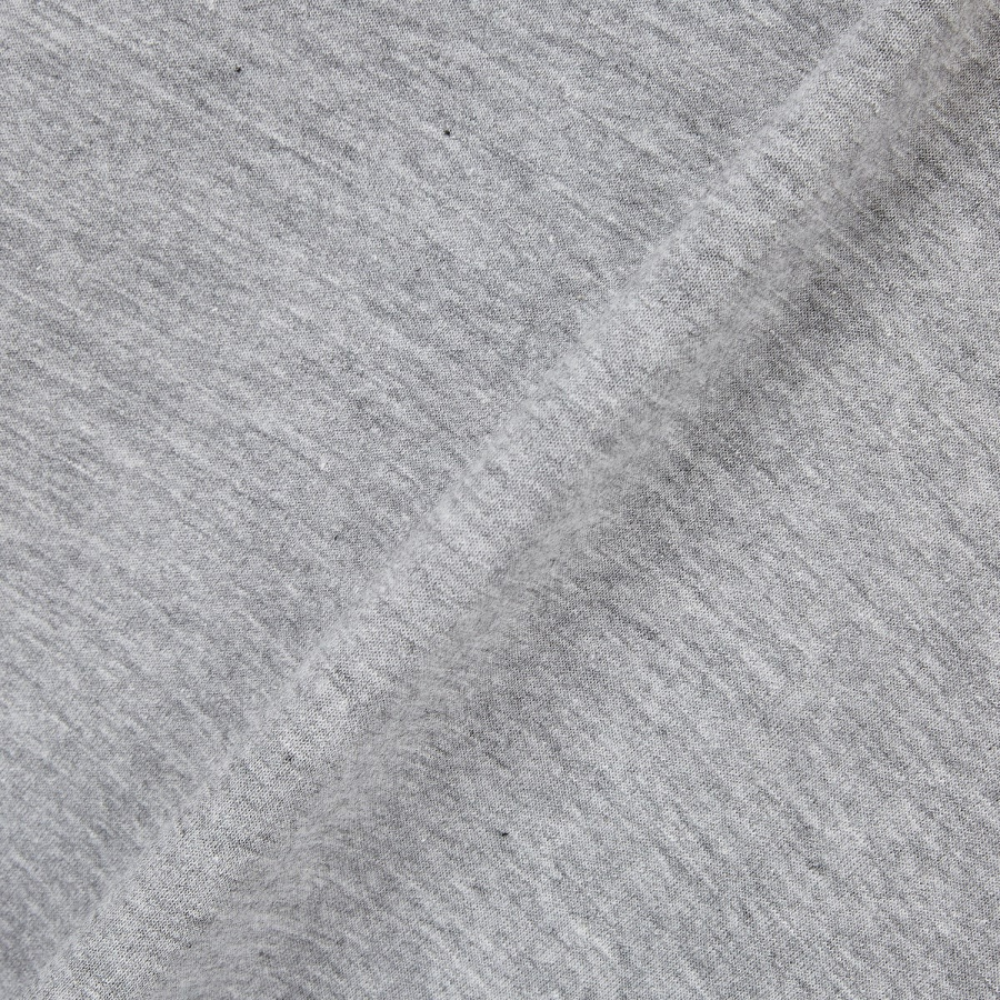 JAJU Sweat Short-Sleeve Shirt – Melange Grey