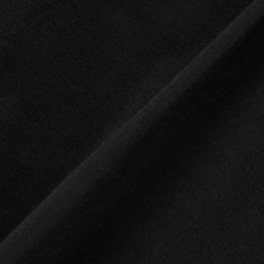 JAJU Sweat Short-Sleeve Shirt – Black