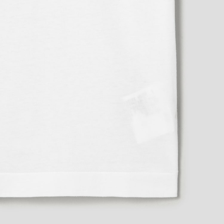 PLAY COMME des GARÇONS (Unisex) Red Wappen Pastel Heart Print T-Shirt – White