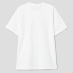 PLAY COMME des GARÇONS (Unisex) Red Heart Wappen Red Lined Heart T-Shirt – White