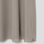 Theory Women Silk Combo Rib Waistband Volume Skirt - Soft Taupe