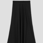 Theory Women Silk Combo Fluid Pull On Skirt - Black