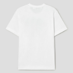 PLAY COMME DES GARÇONS (Unisex) Green Wappen Green Heart Print T-Shirt – White