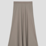 Theory Women Silk Combo Fluid Pull On Skirt - Soft Taupe