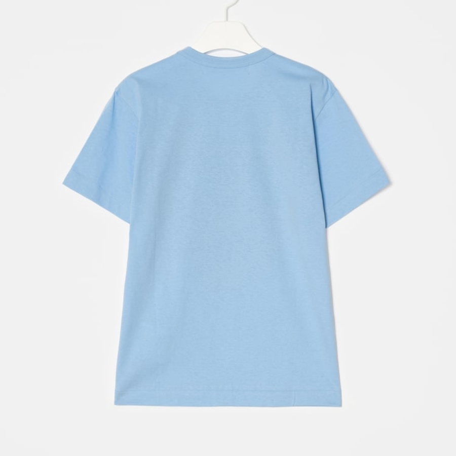 PLAY COMME DES GARÇONS (Unisex) Red Play Big Heart T-Shirt – Blue