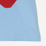 PLAY COMME DES GARÇONS (Unisex) Red Play Big Heart T-Shirt – Blue