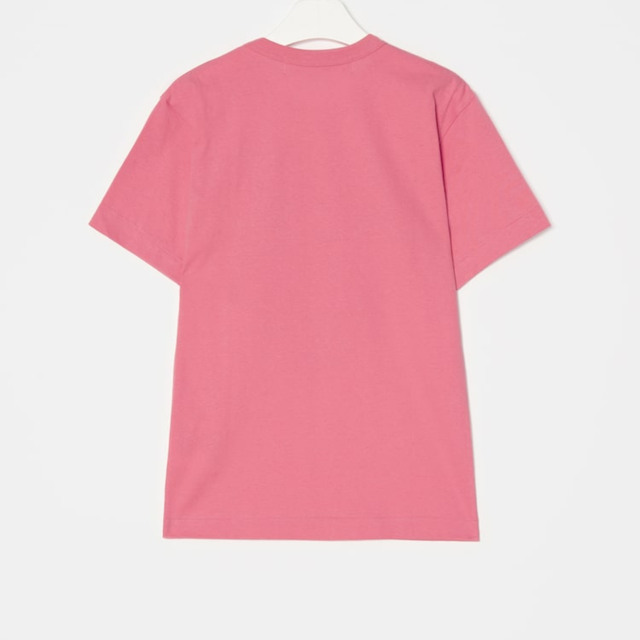 PLAY COMME DES GARÇONS (Unisex) Red Play Big Heart T-Shirt – Pink
