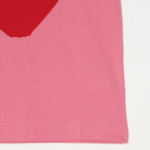 PLAY COMME DES GARÇONS (Unisex) Red Play Big Heart T-Shirt – Pink
