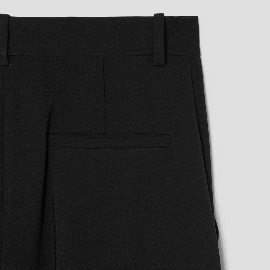 Theory Women Admiral Crepe Trouser Skirt - Black