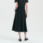 Theory Women Admiral Crepe Trouser Skirt - Black