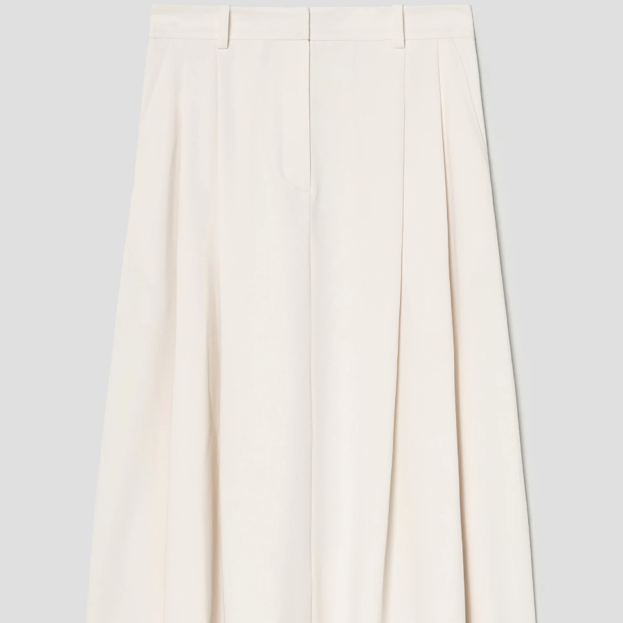 Theory Women Admiral Crepe Trouser Skirt - Rice